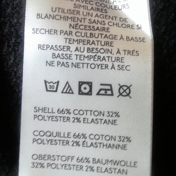 Free People NWT We the Free Black Cotton Oversized Ribbed Turtleneck Top Sm - Picture 8 of 8